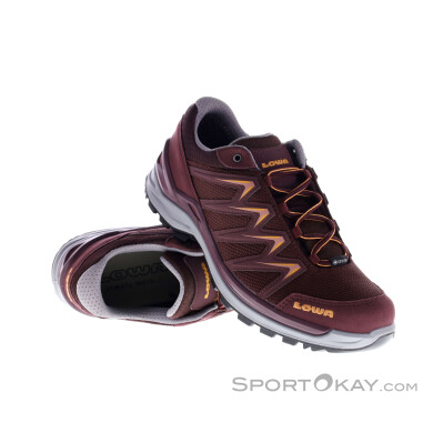 Lowa Innox Pro GTX Lo Damen Wanderschuhe Gore-Tex-Rot-7