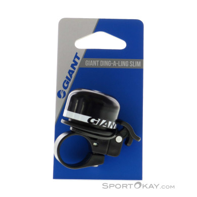 Giant Ding-a-Ling Slim Fahrradklingel-Schwarz-One Size