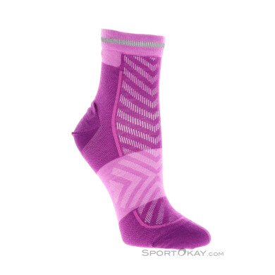 Icebreaker Merino Run+Ultralight Mini Damen Laufsocken-Lila-S
