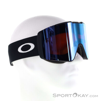 Oakley Line Miner Pro L Skibrille-Blau-One Size