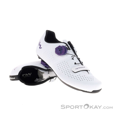 Northwave Storm Carbon Damen Rennradschuhe-Weiss-42