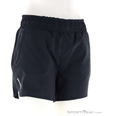 Salomon SHKout Core Damen Laufshort-Schwarz-M