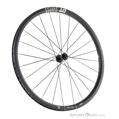 DT Swiss GRC 1100 Dicut 30 DB Carbon 28“ Laufrad Vorne-Schwarz-28