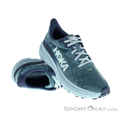 Hoka Challenger ATR 7 Herren Traillaufschuhe-Blau-10,5