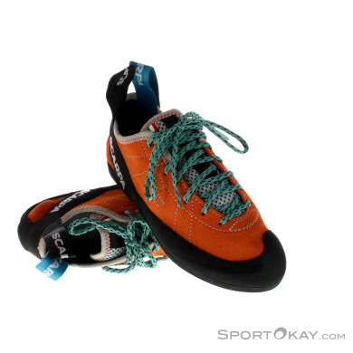 Scarpa Helix Damen Kletterschuhe-Orange-35,5