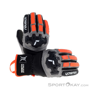 Reusch Worldcup Warrior Team Herren Skihandschuhe-Schwarz-9,5