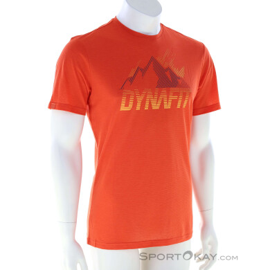 Dynafit Transalper Graphic Herren T-Shirt-Orange-S