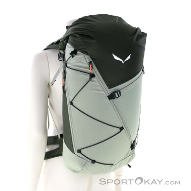 Salewa Puez 32+5l Damen Rucksack-Oliv-Dunkelgrün-32