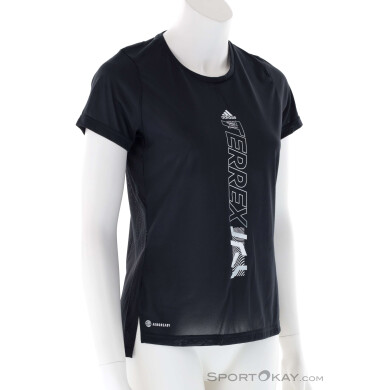 adidas Terrex Agravic Damen T-Shirt-Schwarz-M