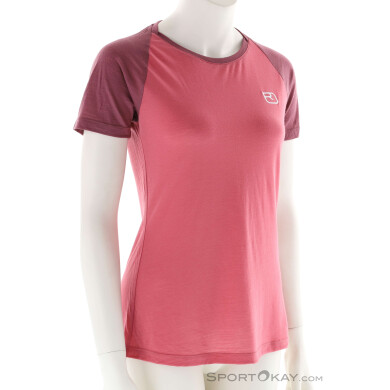 Ortovox 120 Tec Fast Mountain TS Damen T-Shirt-Pink-Rosa-M