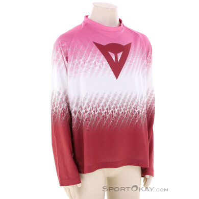 Dainese Scarabeo LS Kinder Bikeshirt-Pink-Rosa-M