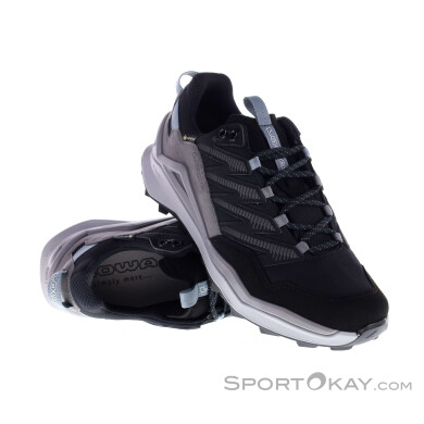 Lowa Maddox Pro GTX Low Damen Trekkingschuhe Gore-Tex-Schwarz-6,5