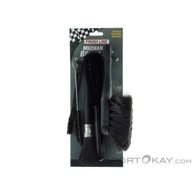 Finish Line Easy Pro Bürsten Set-Schwarz-One Size