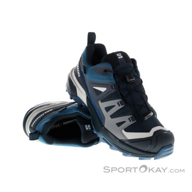 Salomon X Ultra 360 GTX Herren Wanderschuhe Gore-Tex-Blau-9,5