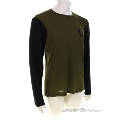 Scott Trail Vertic SS Herren Bikeshirt-Oliv-Dunkelgrün-L