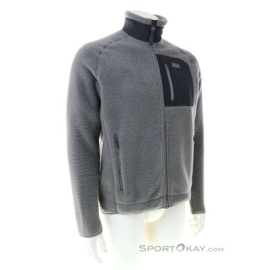 Helly Hansen Panorama Pile Fleece Block Herren Sweater-Grau-L