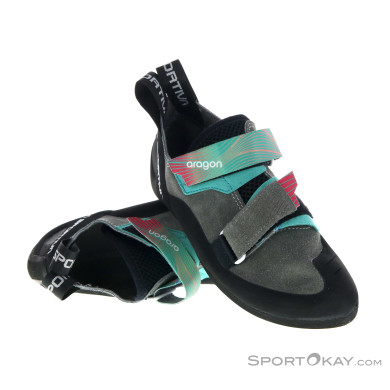 La Sportiva Aragon Damen Kletterschuhe-Grau-37,5