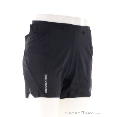 Salomon Sense Aero 5 Herren Laufshort-Schwarz-XL