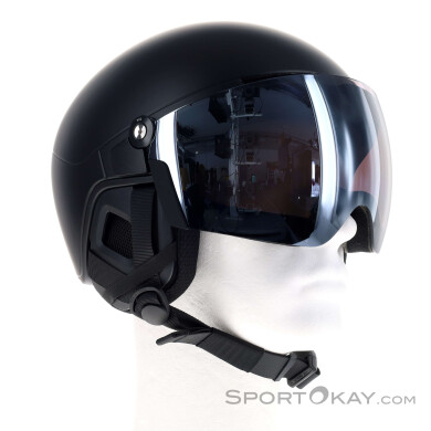 POC Obex Visor Skihelm mit Visier-Schwarz-M-L