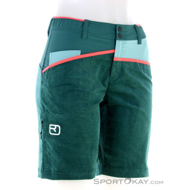 Ortovox Casale Damen Klettershort-Türkis-XS
