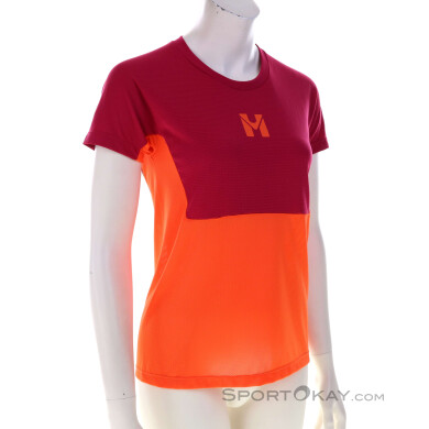 Millet Trilogy Sky TS SS Damen T-Shirt-Pink-Rosa-XL