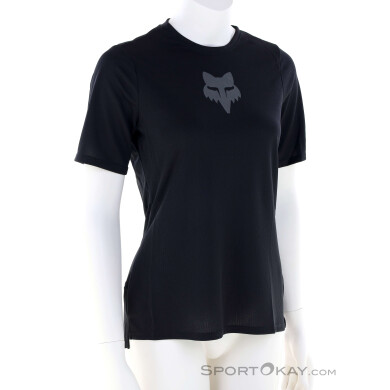 Fox Ranger Fox Head SS Damen Bikeshirt-Schwarz-M
