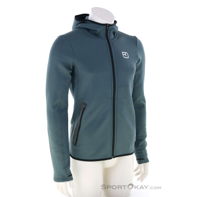 Ortovox Fleece Hoody Herren Fleecejacke-Grau-XL