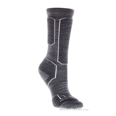Icebreaker Ski+ Medium OTC Kinder Skisocken-Dunkel-Grau-M