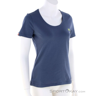 Karpos Loma Cotton Damen T-Shirt-Dunkel-Blau-M
