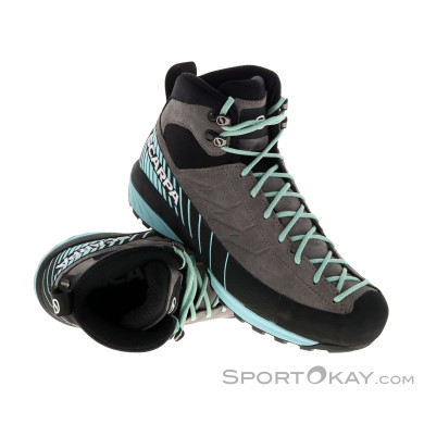 Scarpa Mescalito Mid GTX Damen Zustiegsschuhe Gore-Tex-Grau-40