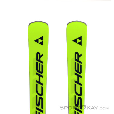 Fischer RC4 WC RC Pro + RC4 Z13 GW Freeflex Skiset 2024-Gelb-180