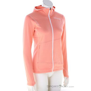 Ortovox Fleece Light Hoody Damen Sweater-Pink-Rosa-S