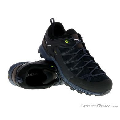 Salewa MS MTN Trainer Lite GTX Herren Zustiegsschuhe Gore-Tex-Schwarz-9,5