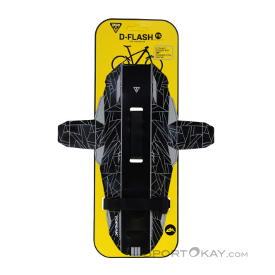 Topeak D-Flash FS Gabel Fender Schutzblech-Schwarz-One Size