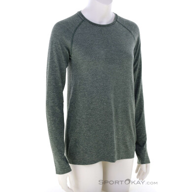 Odlo Essential Seamless crew neck Damen Shirt-Grün-M