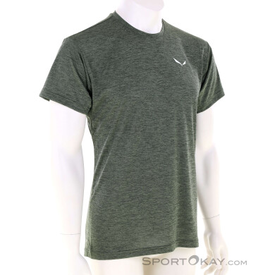 Salewa Puez Melange Dry Herren T-Shirt-Dunkel-Grau-M