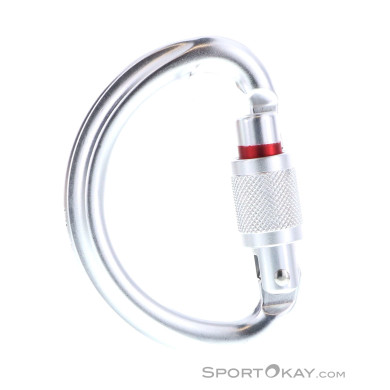 Petzl Omni Screw-Lock Karabiner-Grau-One Size