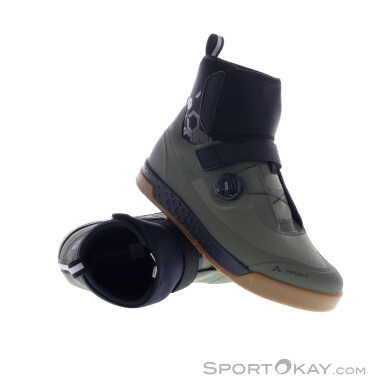 Vaude AM Moab Mid STX Herren Winter Fahrradschuhe-Oliv-Dunkelgrün-47
