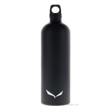 Salewa Isarco Lightweight Stainless Steel 1l Trinkflasche-Anthrazit-1