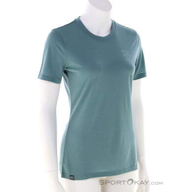 Ortovox 150 Cool MtN Mission TS Damen T-Shirt-Grün-M