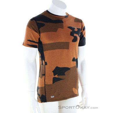 Devold Klovstien Merino Tee Herren T-Shirt-Orange-M