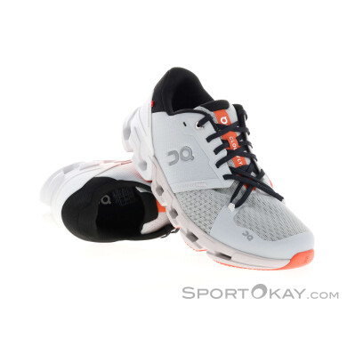 On Cloudflyer 4 Herren Laufschuhe-Weiss-8