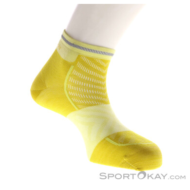 Icebreaker Merino Run+ Ultralight Mini Damen Socken-Gelb-S