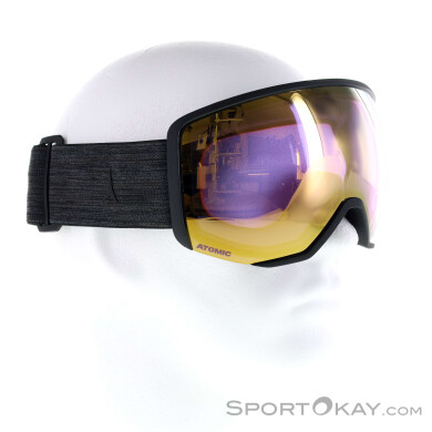 Atomic Revent L HD Photo Skibrille-Schwarz-One Size