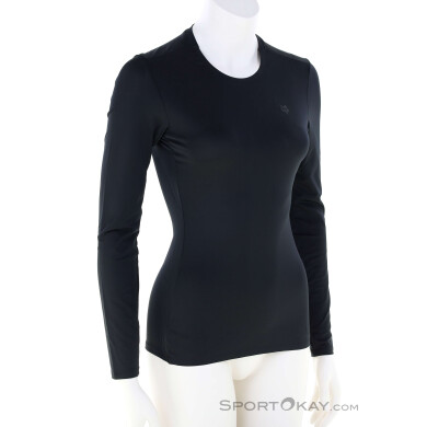 Fox Tecbase L/S Damen Funktionsshirt-Schwarz-L