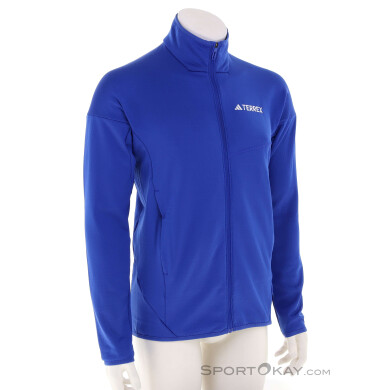 adidas Terrex Xperior Climawarm Light Herren Fleecejacke-Blau-M