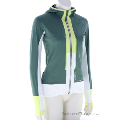 Martini Hillclimb Midlayer Damen Sweater-Grün-S