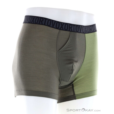 Ortovox 150 Essential Boxer Briefs Herren Funktionsshort-Oliv-Dunkelgrün-L