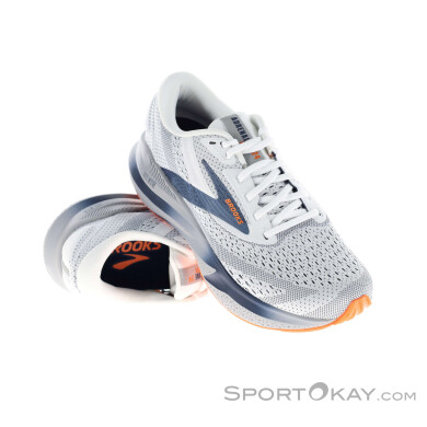 Brooks Adrenaline GTS 24 Herren Laufschuhe-Weiss-10