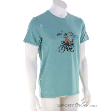 Chillaz Tyrolean Trip Herren T-Shirt-Hell-Blau-M